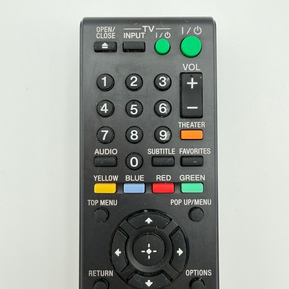 Sony RMT-B107A OEM Blu-Ray Player Remote Control Tested Genuine - Picture 2 of 5